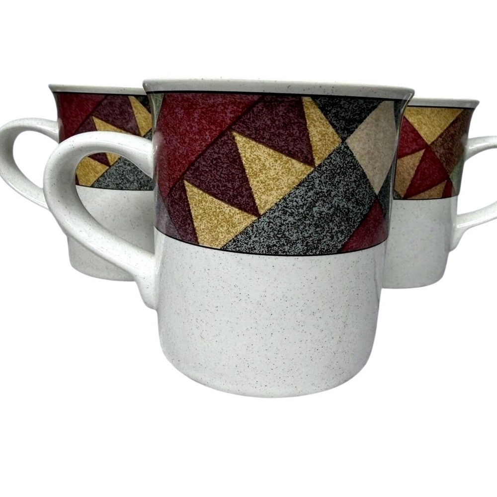 4 Vintage Studio Nova Palm Desert Y2216 Mugs 3 1/2"